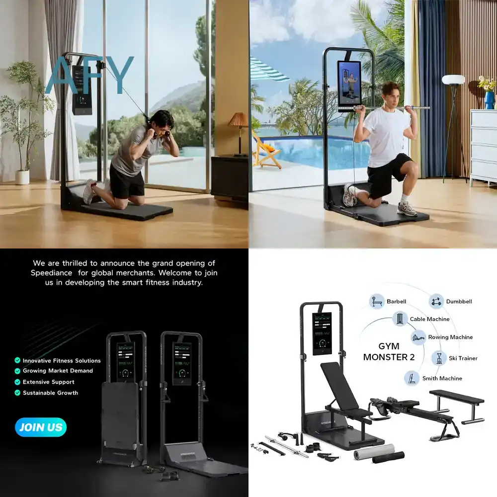 All In One Gym Home Equipment - Equipamento de Fitness Speediance All in