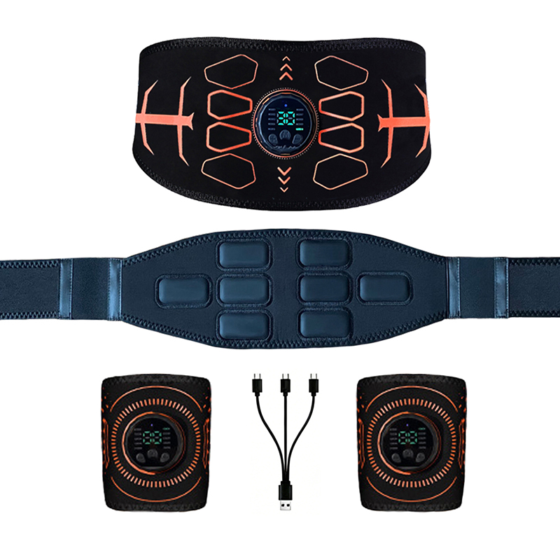 Home Gym Essentials - Cinto inteligente de tonificação abdominal, treinador