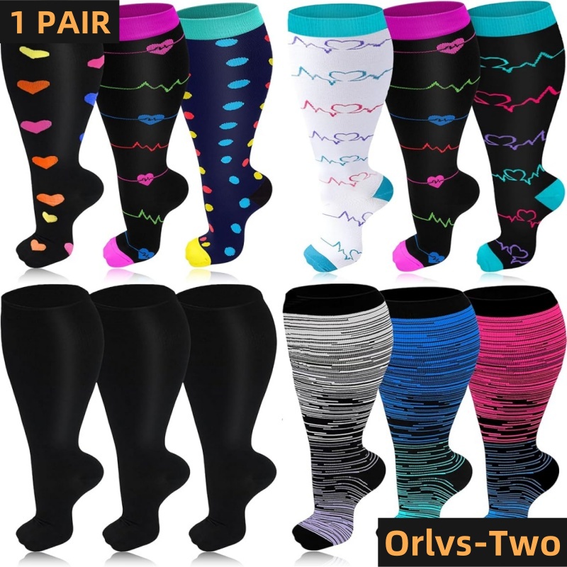 Seated Calf Raise - 2xl-7xl plus size 20-30 mmhg meias