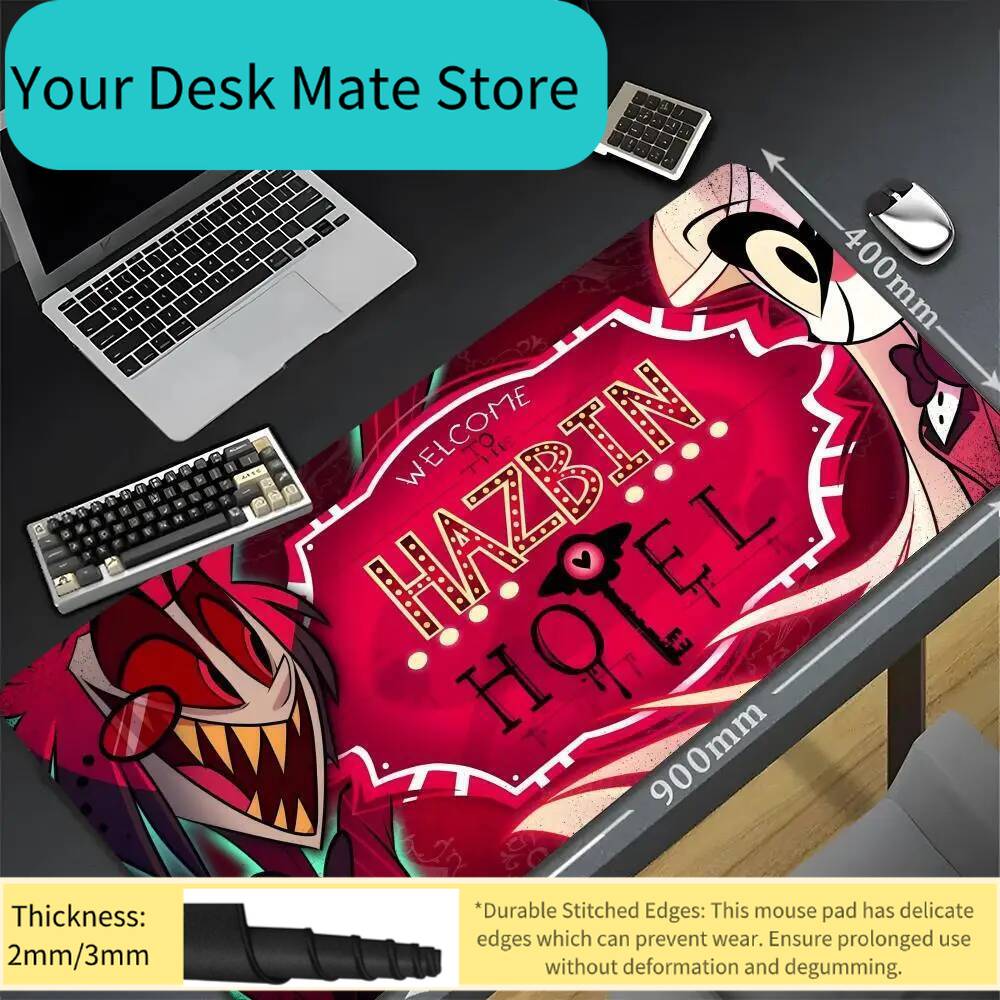Home Gym Xxl - Mouse Pad Hazbin Hotel Alastor Kawaii,