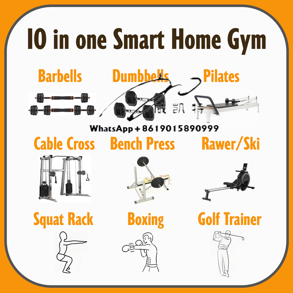 Equipamento de Academia em Cas - All In One Gym Home Equipment avaliação e preço