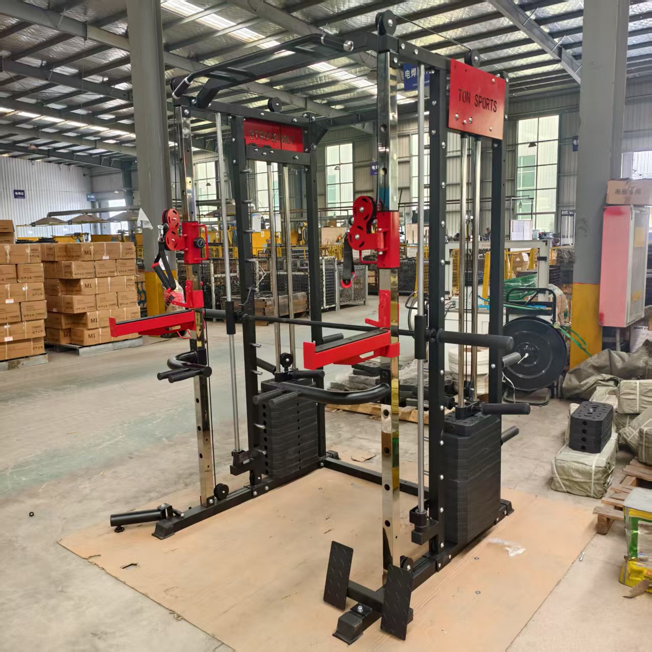FDFIT Máquina Smith Multifunci - All In One Gym Home Equipment avaliação e preço