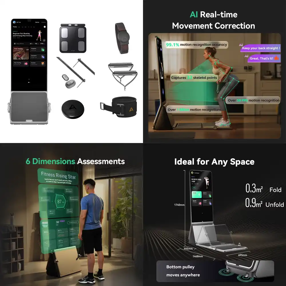 AEKE K1 Equipamento de Ginásti - All In One Gym Home Equipment avaliação e preço
