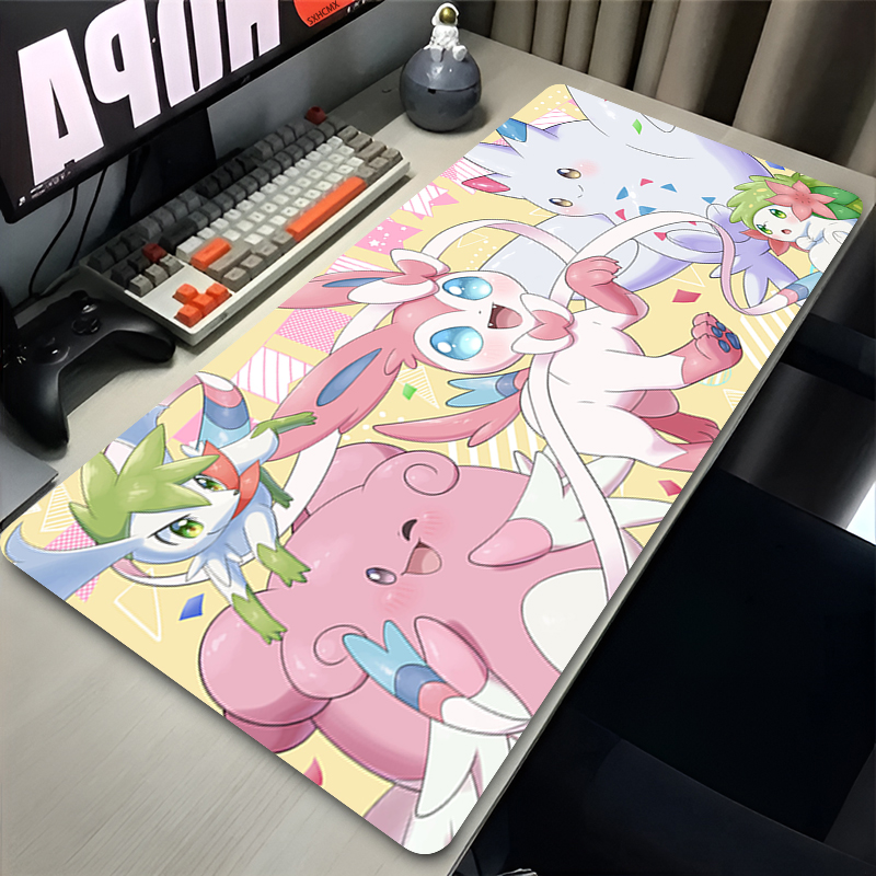 Mousepad Grande Rosa Fofo XXL  - Home Gym Xxl avaliação e preço
