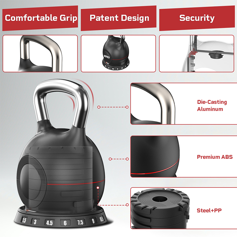 Kettlebell Ajustável Portátil  - All In One Gym Home Equipment avaliação e preço