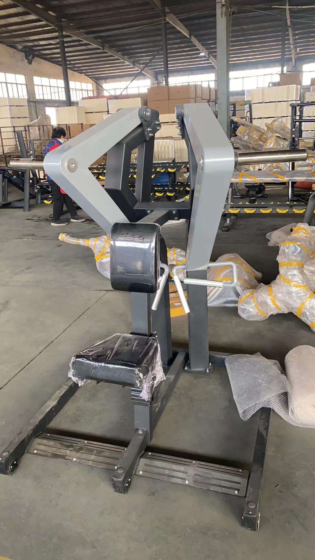 Máquina de Remo Inclinada de A - Seated Calf Raise avaliação e preço